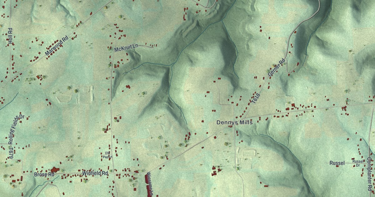 Map of Winfield, Pennsylvania in 2026
