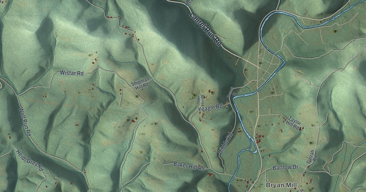 Map of Wolf, Pennsylvania in 2026