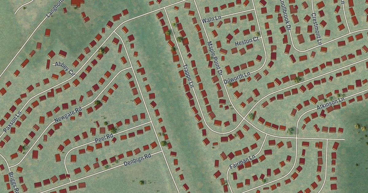Map of Woodbourne, Pennsylvania in 2026