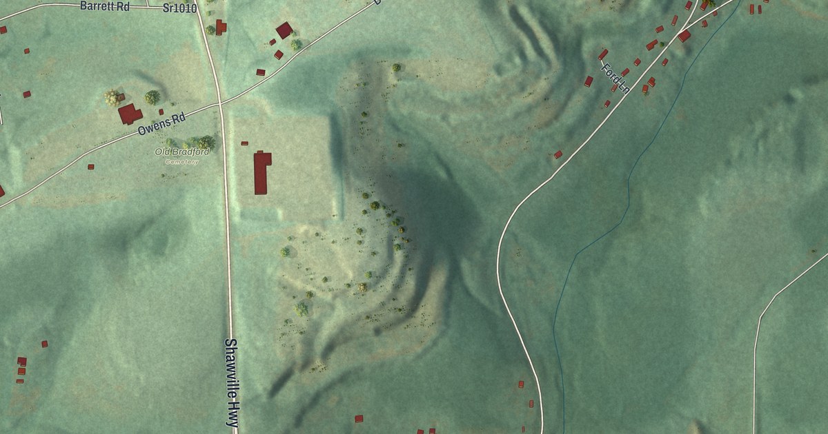Map of Woodland, Pennsylvania in 2026