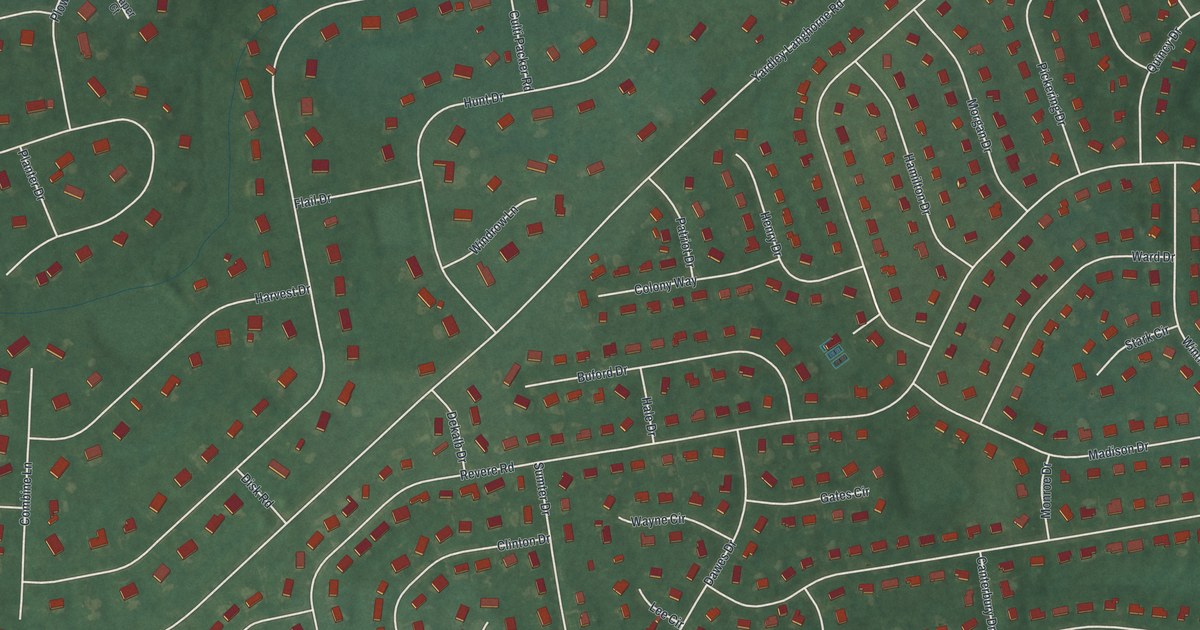 Map of Woodside, Pennsylvania in 2026
