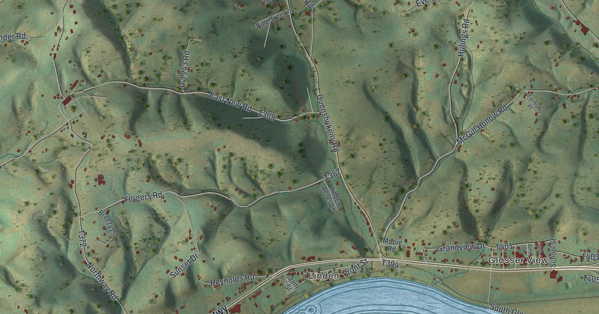 Map of Woodward, Lycoming County, Pennsylvania in 2026