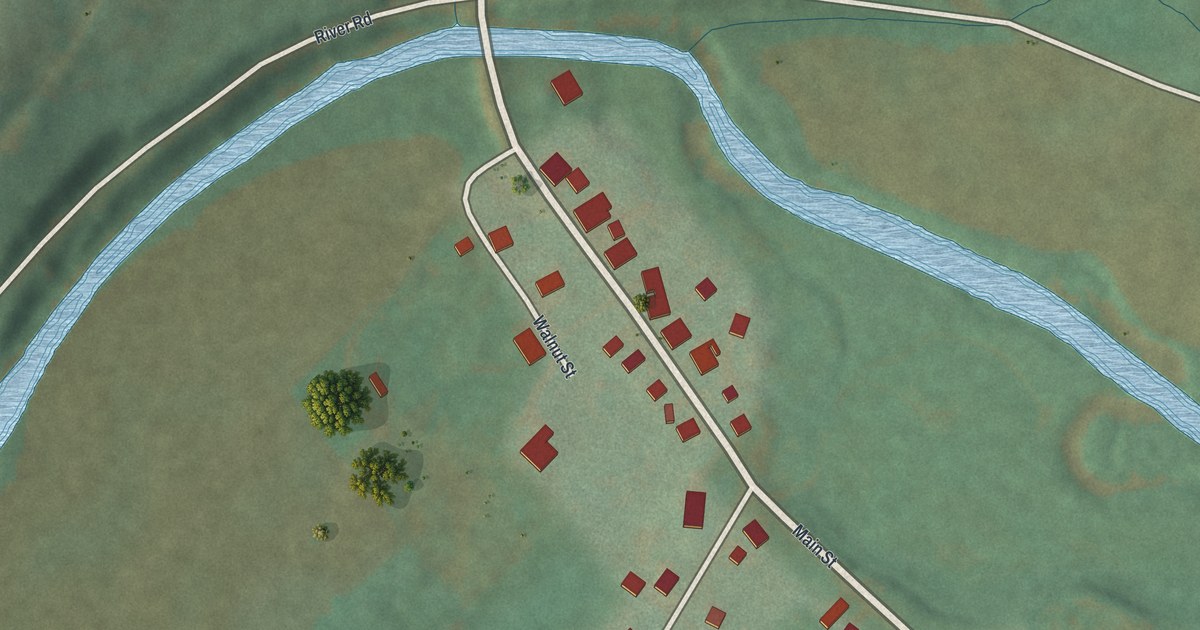 Map of Worthville, Pennsylvania in 2026