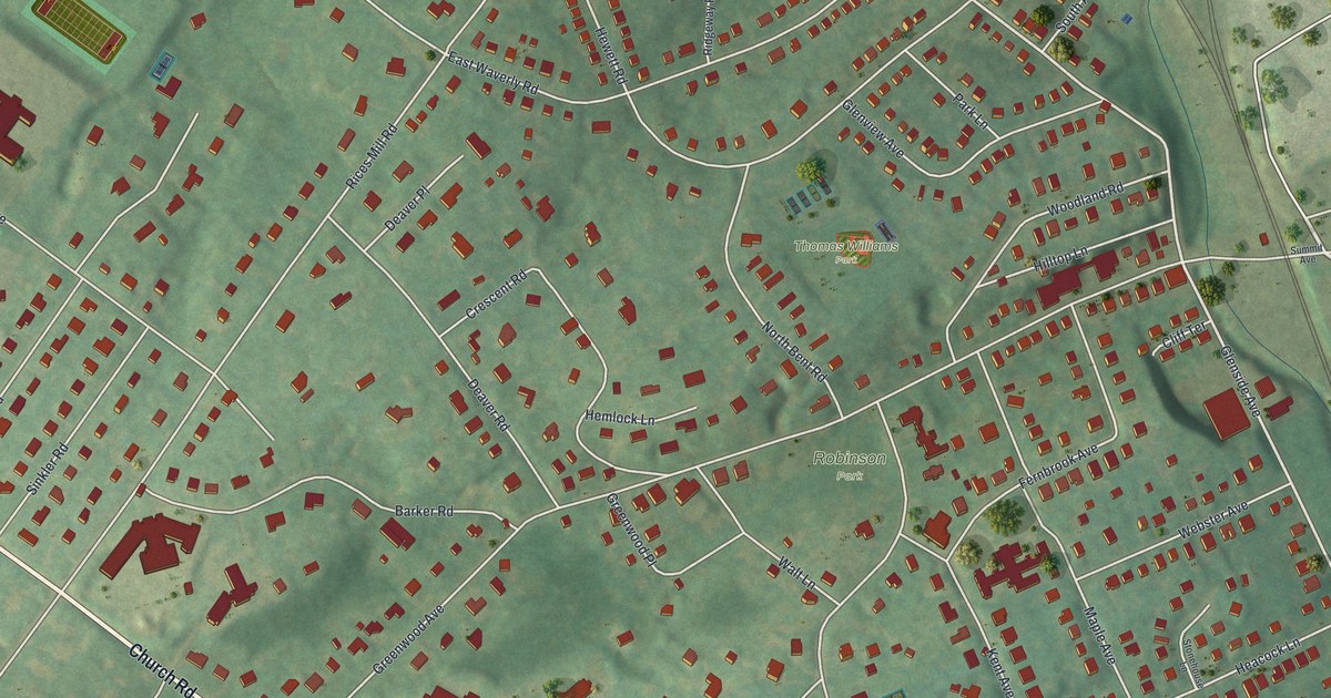 Map of Wyncote, Pennsylvania in 2026
