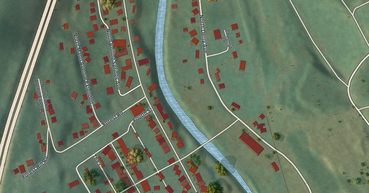 Map of Yeagertown, Pennsylvania in 2026