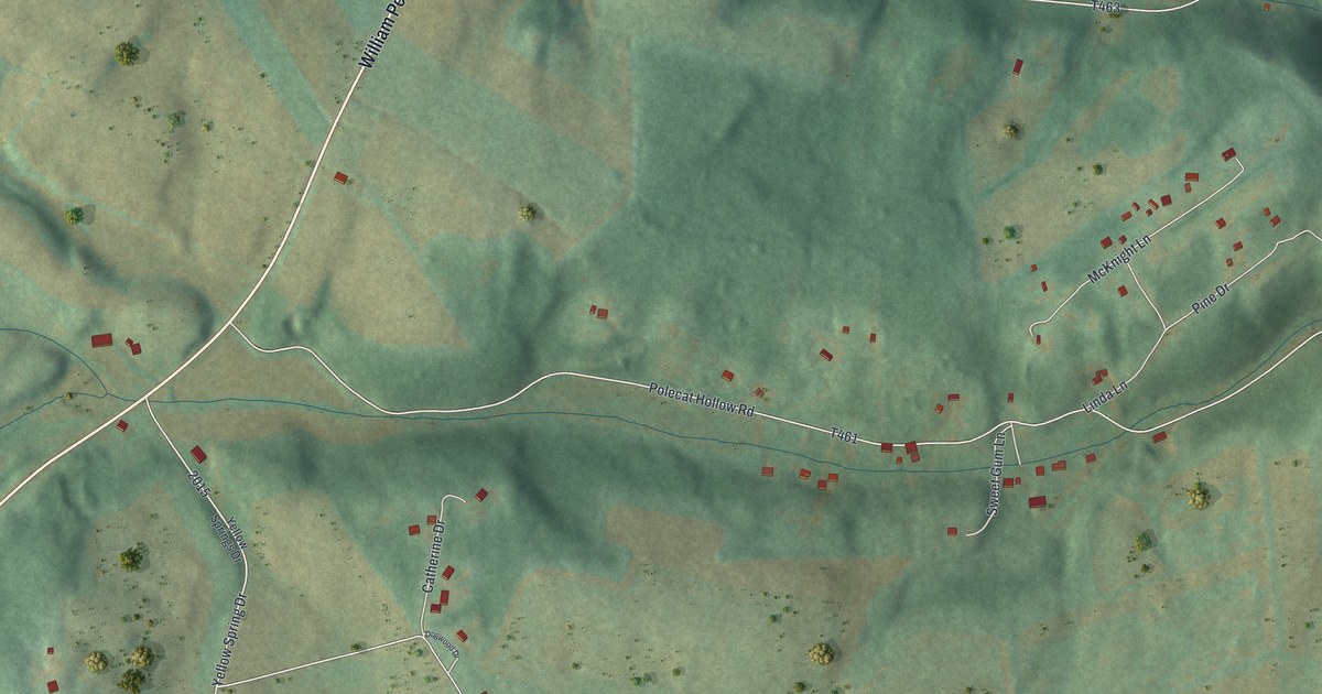 Map of Yellow Springs, Pennsylvania in 2026