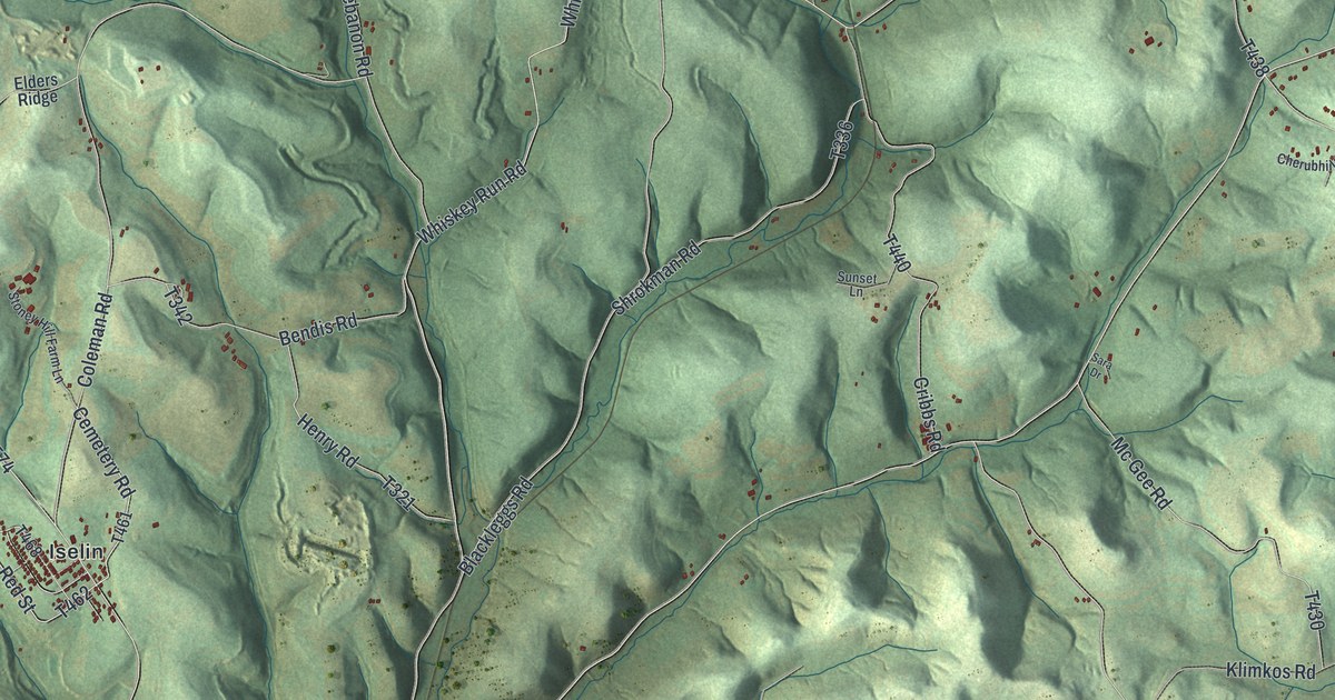 Map of Young, Indiana County, Pennsylvania in 2026
