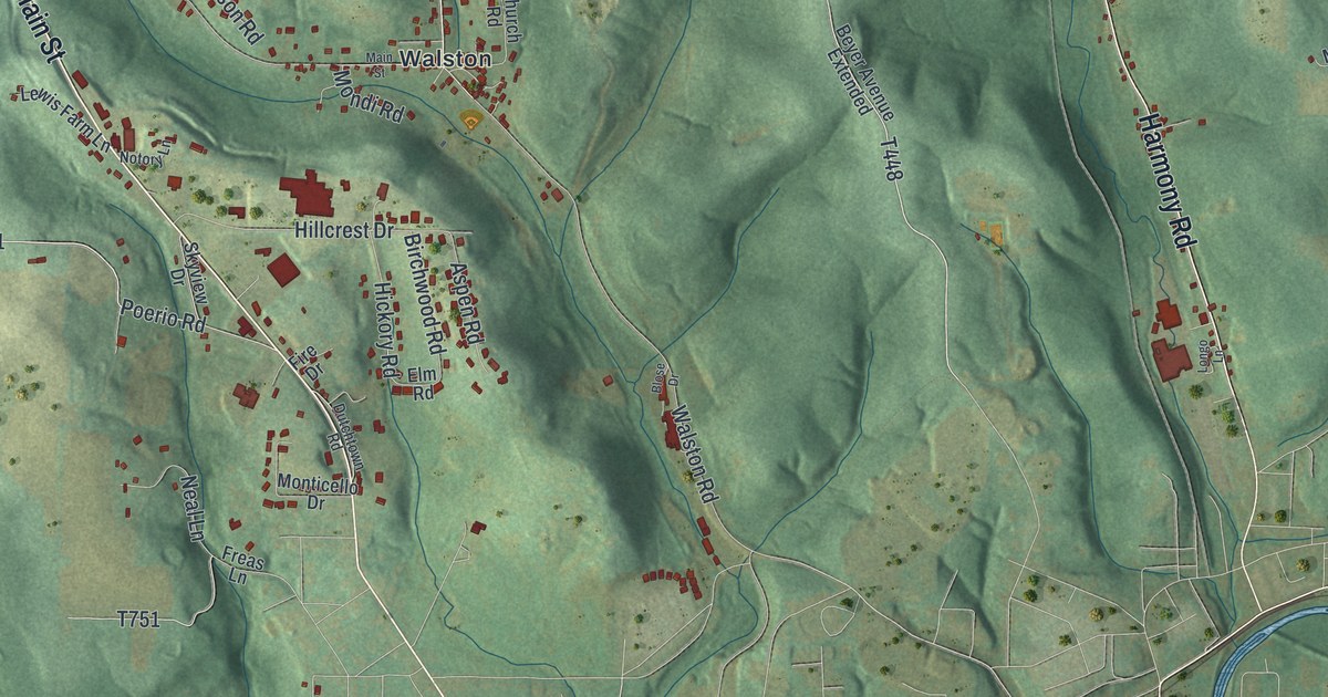 Map of Young, Jefferson County, Pennsylvania in 2026