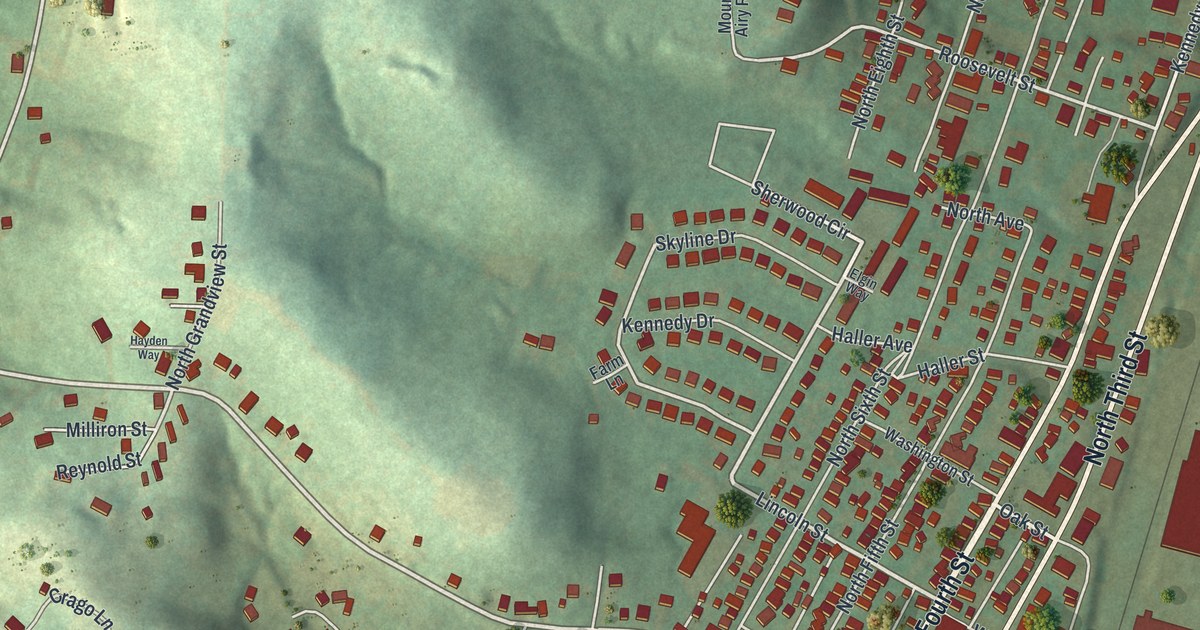 Map of Youngwood, Pennsylvania in 2026