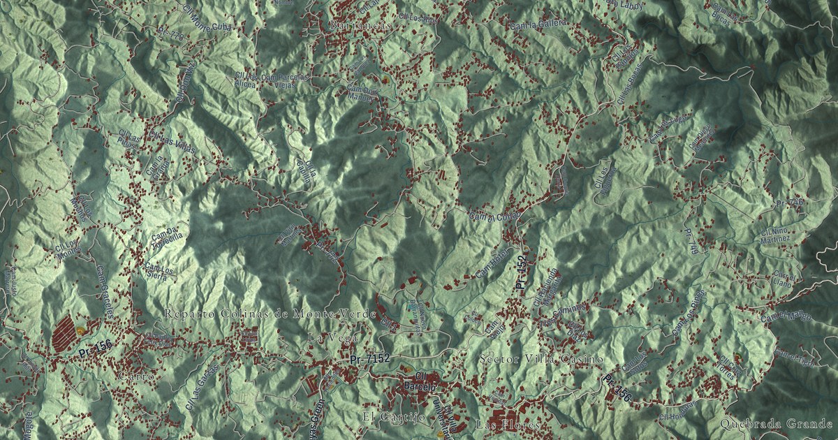 Map of Barranquitas, Puerto Rico in 2026