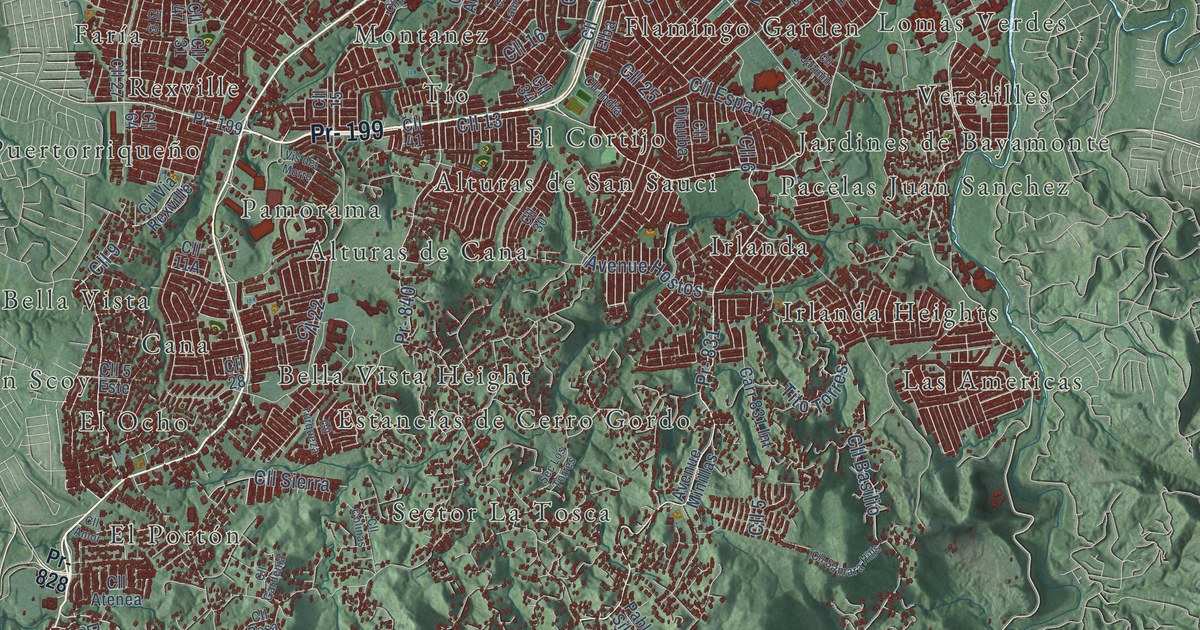 Map of Bayamón, Puerto Rico in 2026