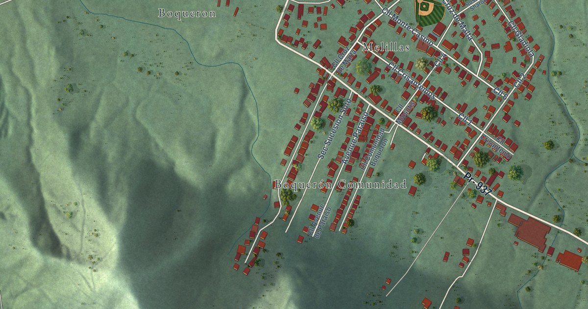 Map of Boquerón, Las Piedras Municipio, Puerto Rico in 2026