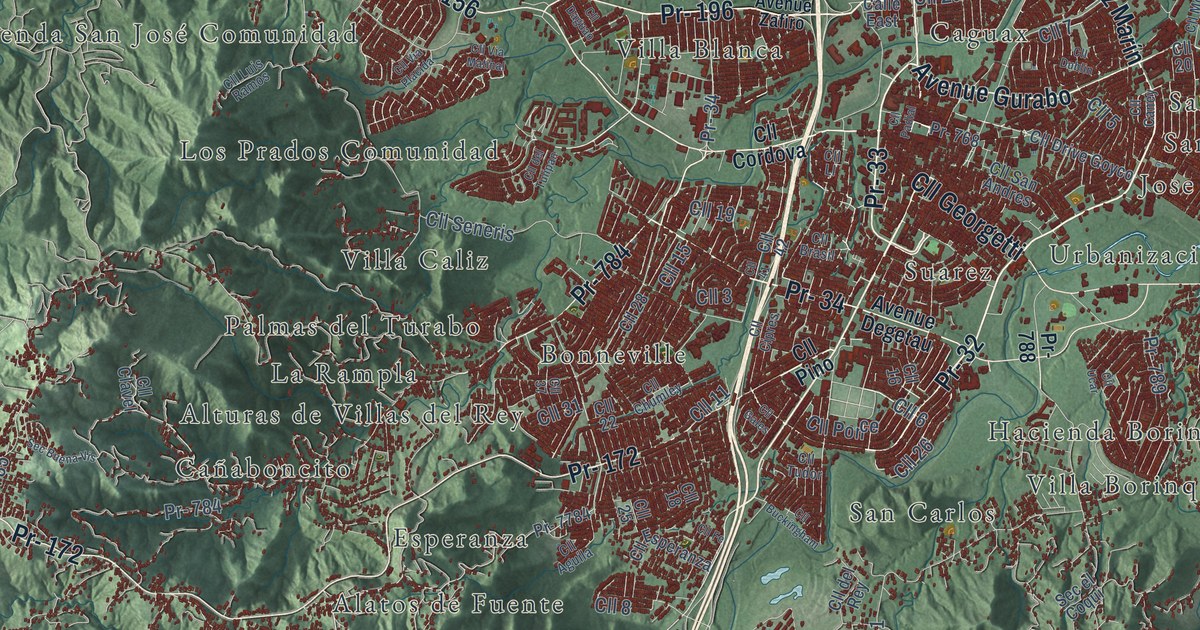 Map of Caguas, Puerto Rico in 2026