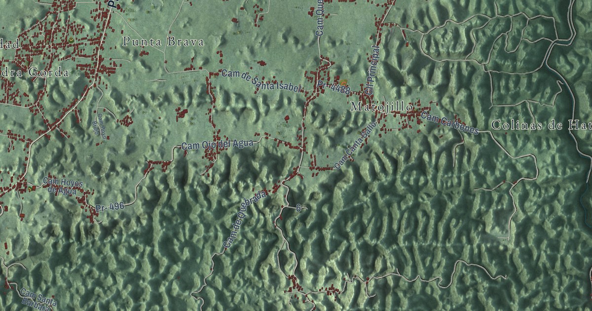 Map of Camuy, Puerto Rico in 2026