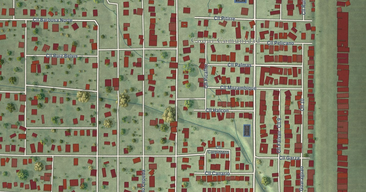 Detailed Map of Coquí, Puerto Rico