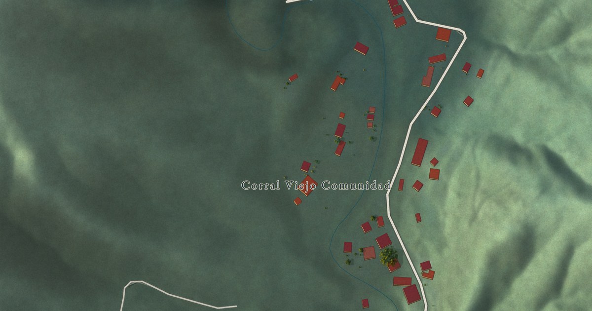 Detailed Map of Corral Viejo, Puerto Rico