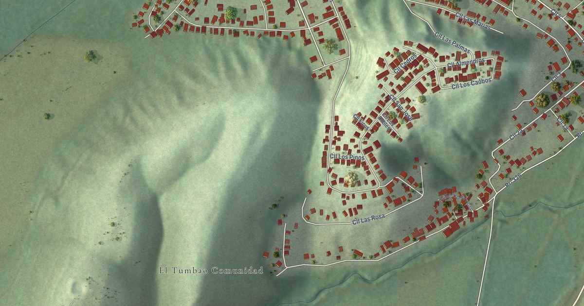 Detailed Map of El Tumbao, Puerto Rico