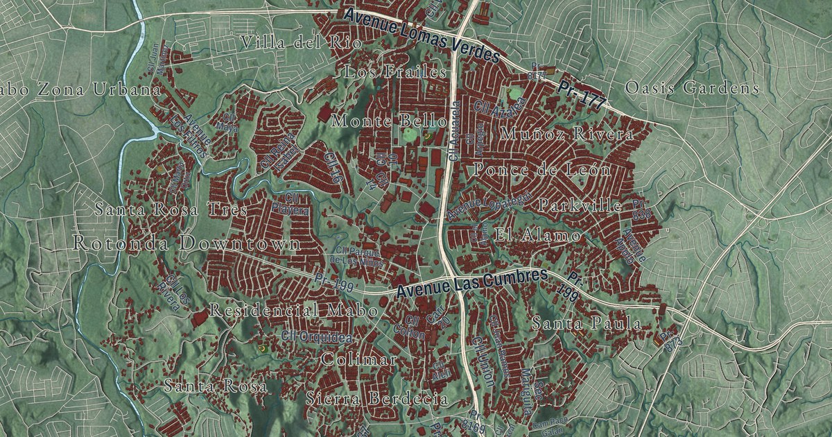Map of Guaynabo, Puerto Rico in 2026