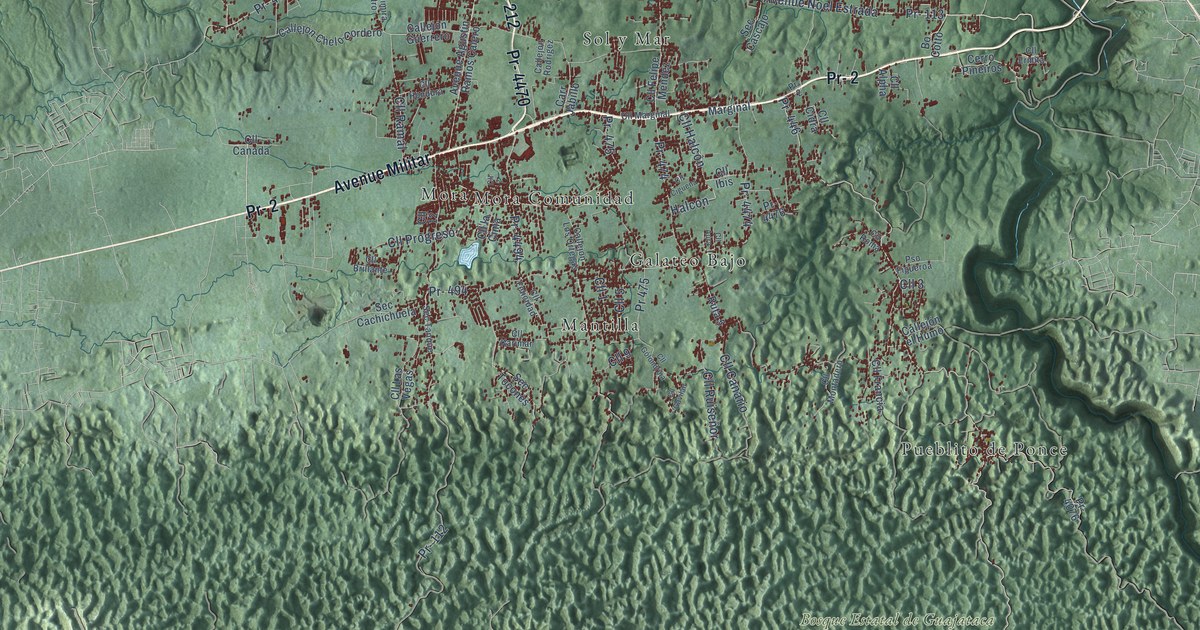 Map of Isabela, Puerto Rico in 2026