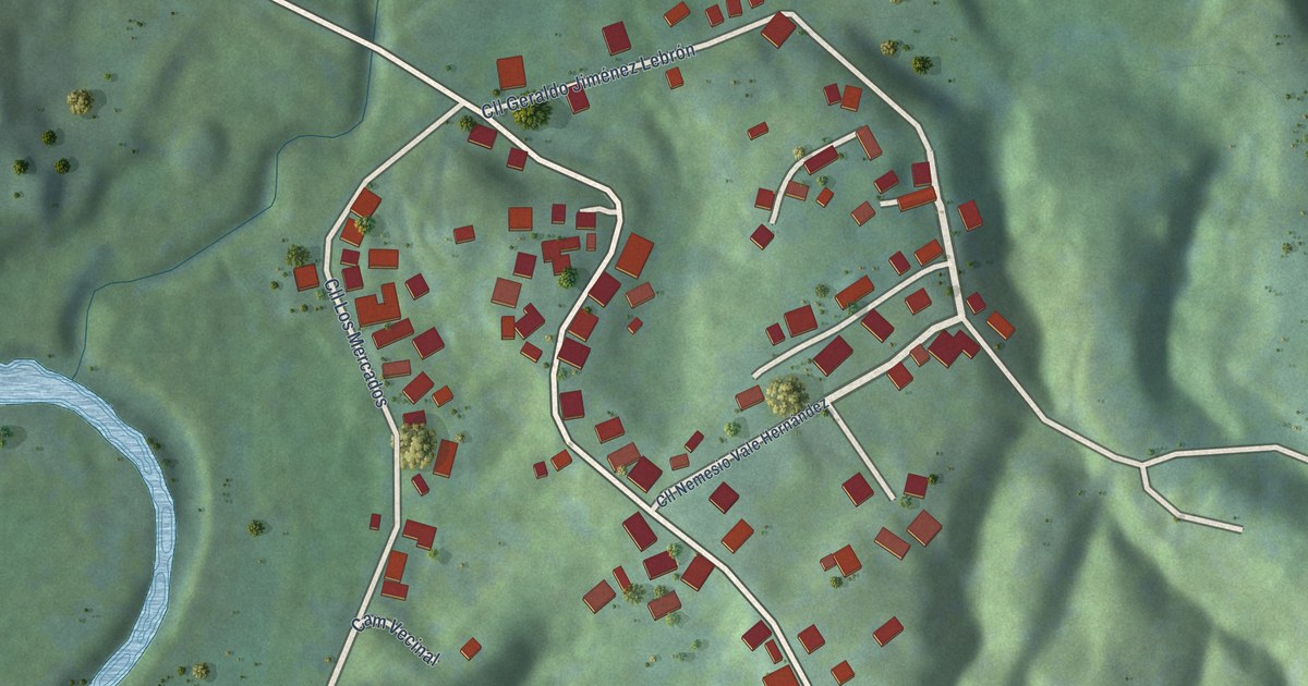 Detailed Map of Isleta, Puerto Rico