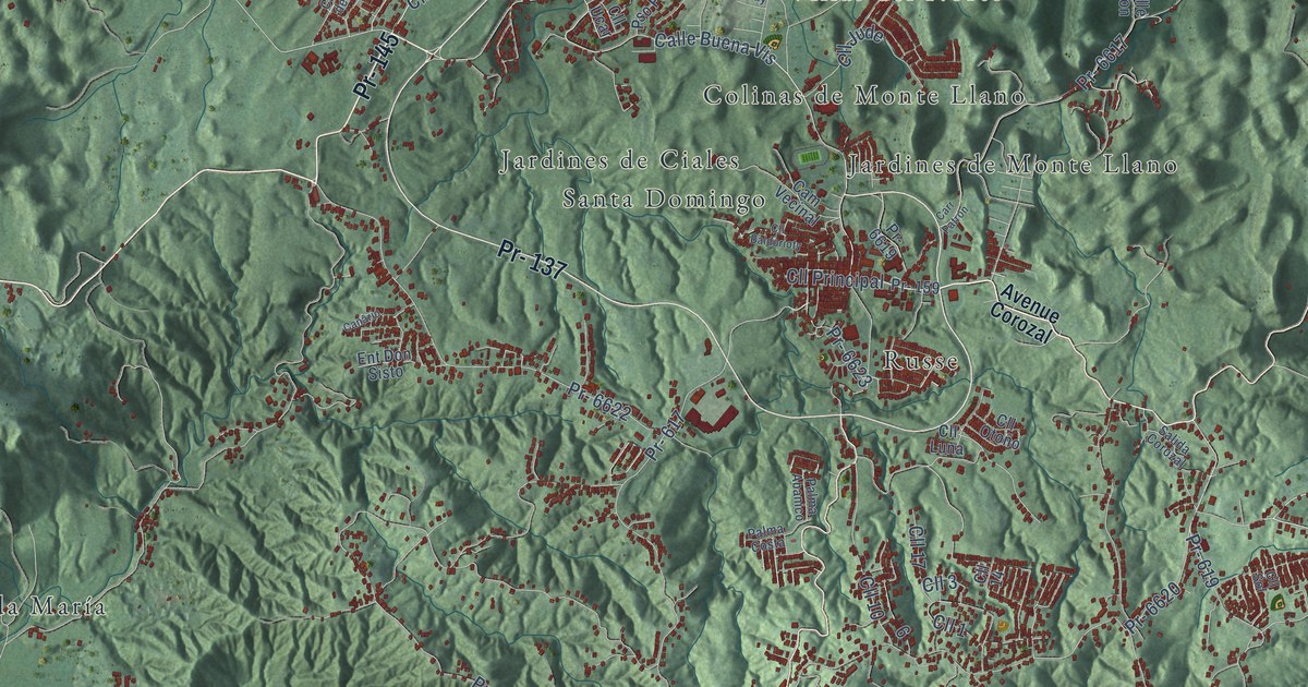 Map of Morovis, Puerto Rico in 2026