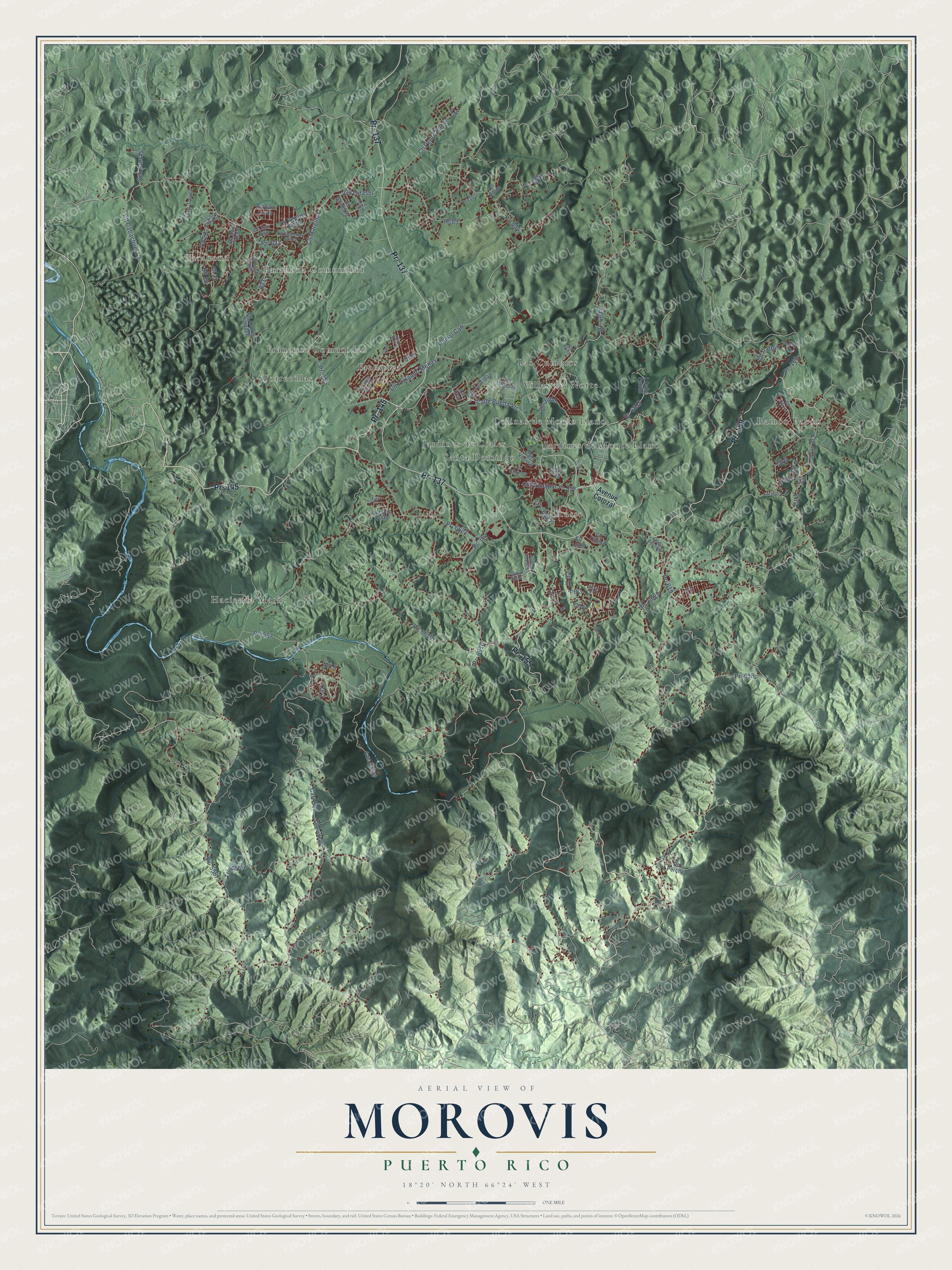 Watermarked full-map preview of Morovis, Puerto Rico