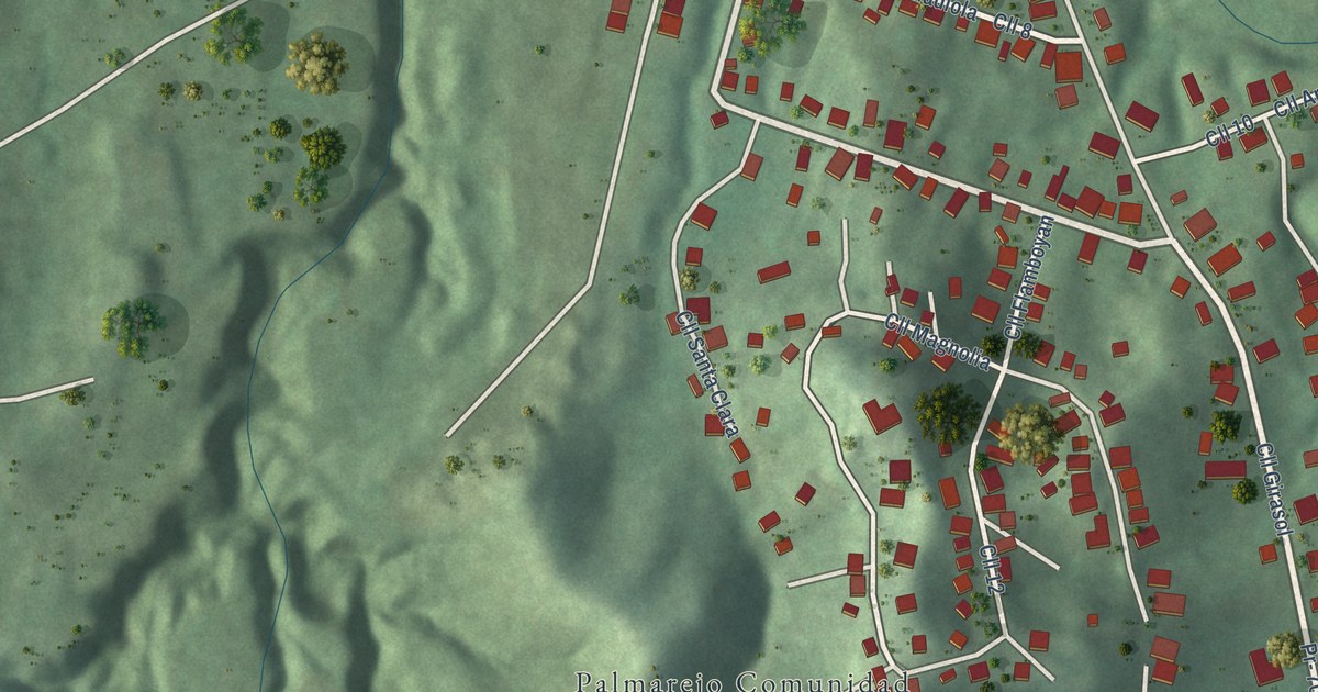 Map of Palmarejo, Coamo Municipio, Puerto Rico in 2026