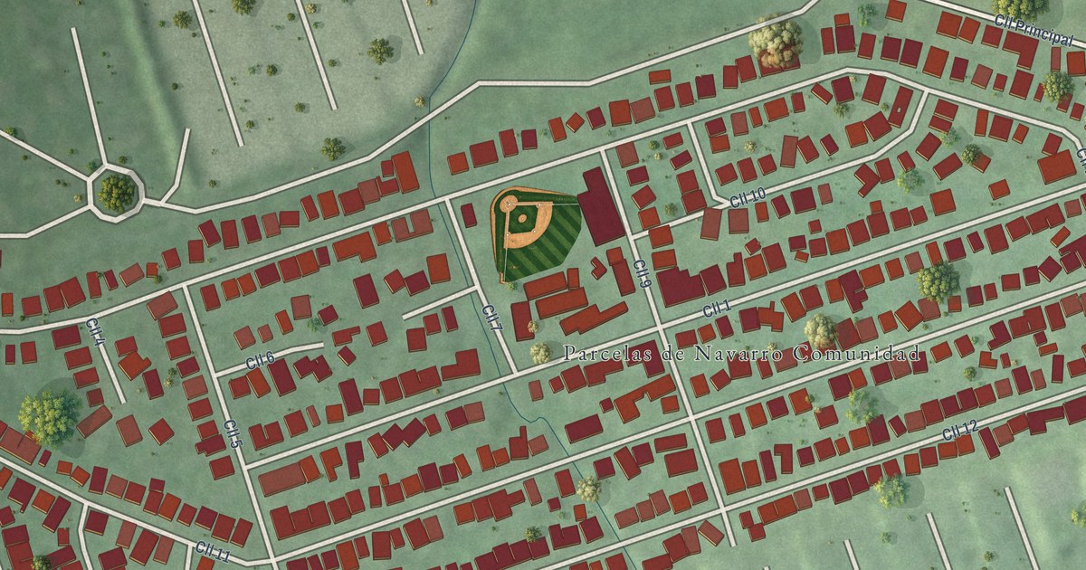 Detailed Map of Parcelas de Navarro, Puerto Rico