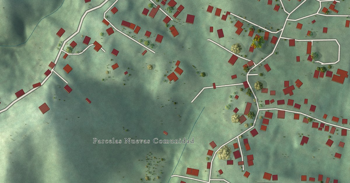 Detailed Map of Parcelas Nuevas, Puerto Rico