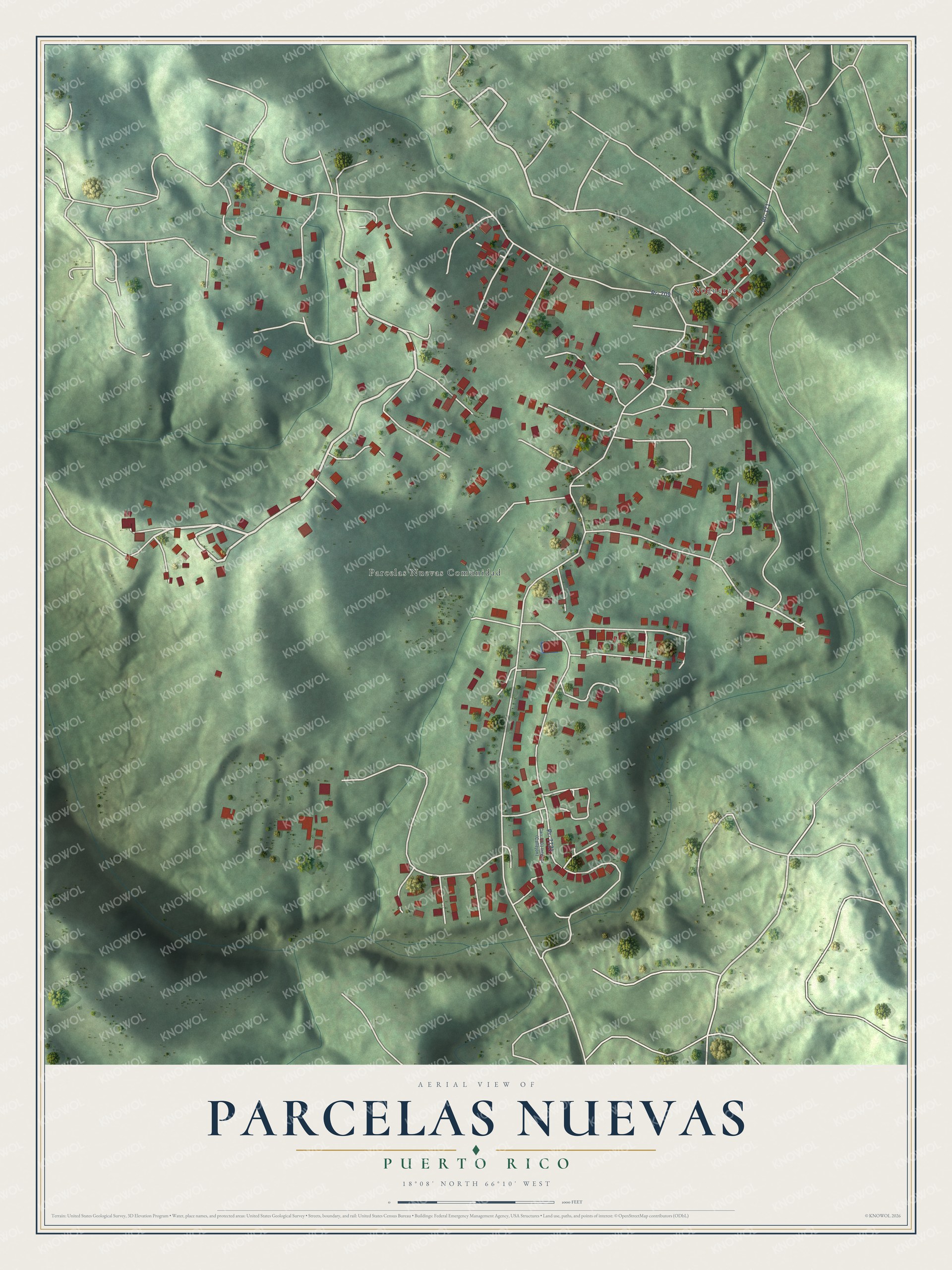 Watermarked full-map preview of Parcelas Nuevas, Puerto Rico