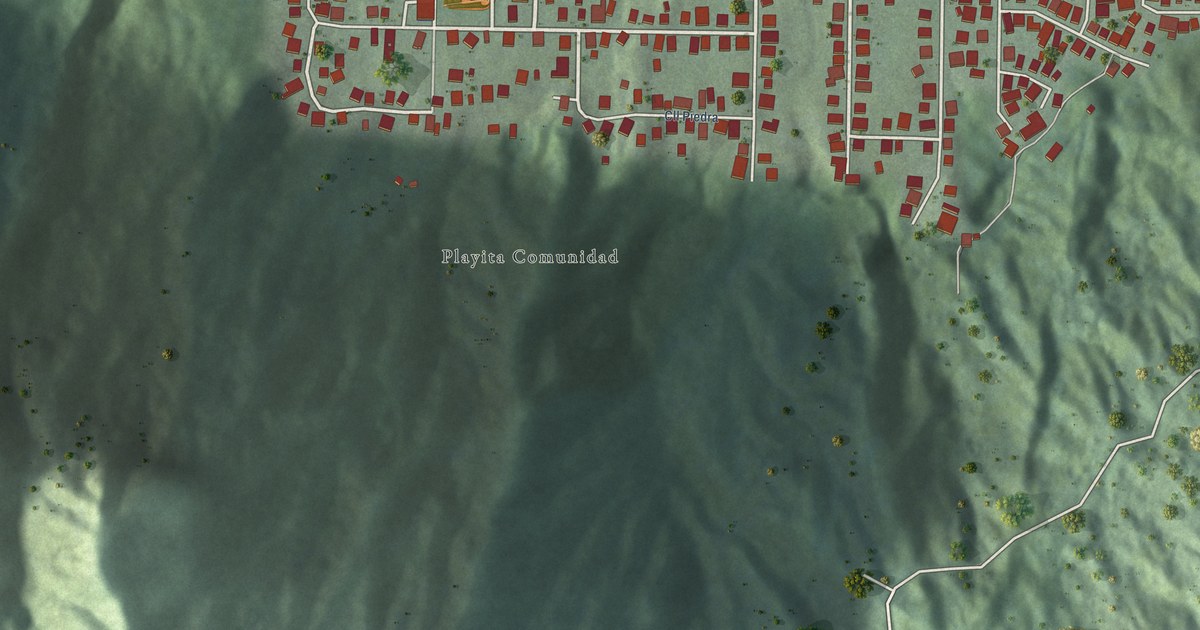 Detailed Map of Playita, Puerto Rico