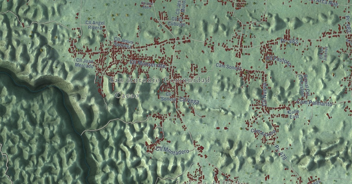 Map of Quebradillas, Puerto Rico in 2026