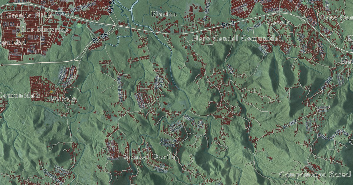 Map of Río Grande, Puerto Rico in 2026