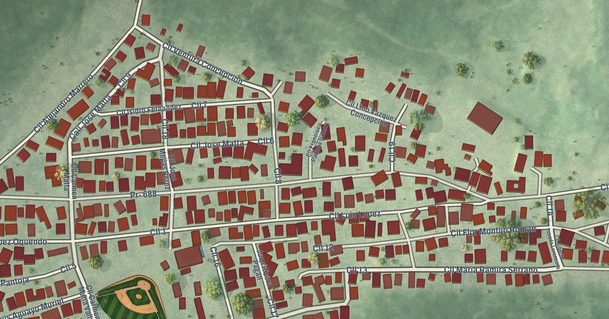 Detailed Map of Sabana, Puerto Rico