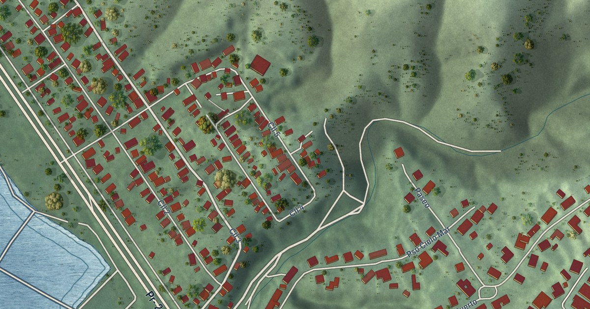 Detailed Map of Tallaboa, Puerto Rico