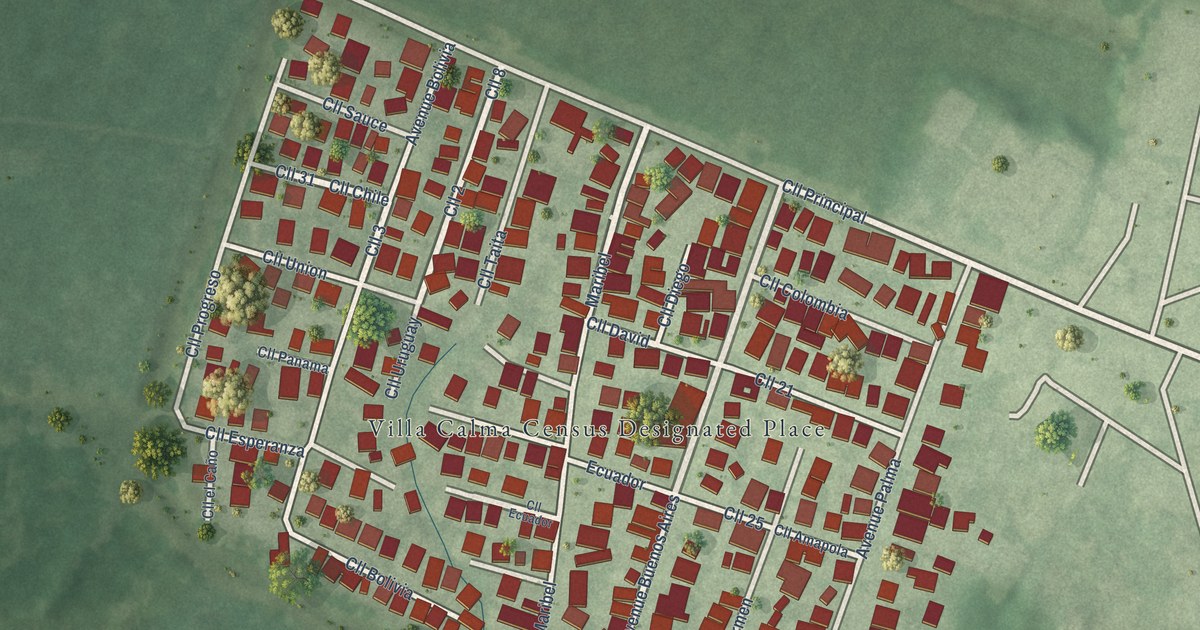 Detailed Map of Villa Calma, Puerto Rico