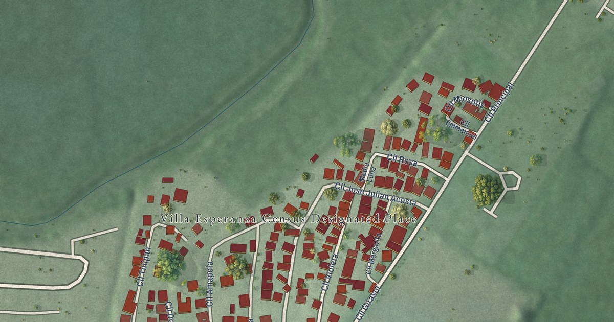 Map of Villa Esperanza, Puerto Rico in 2026