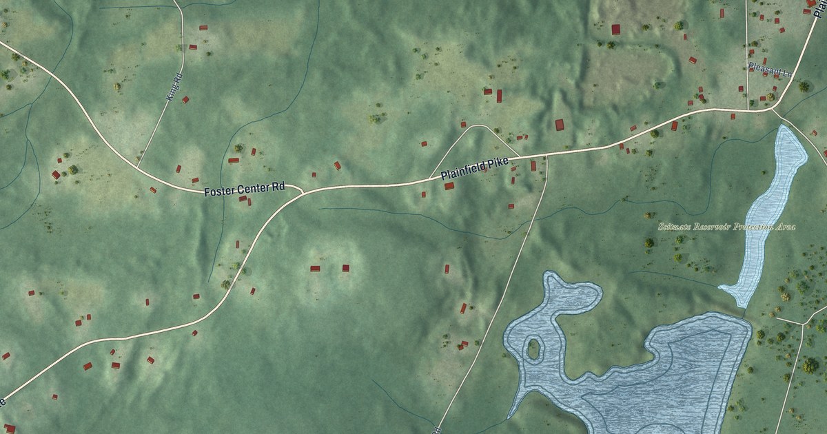 Map of Clayville, Rhode Island in 2026