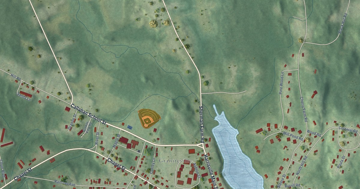 Map of Harrisville, Rhode Island in 2026