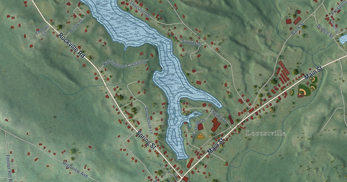 Map of Hope Valley, Rhode Island in 2026