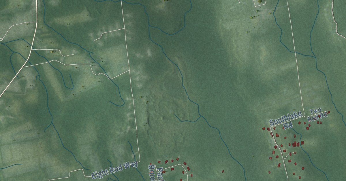 Map of Little Compton, Rhode Island in 2026