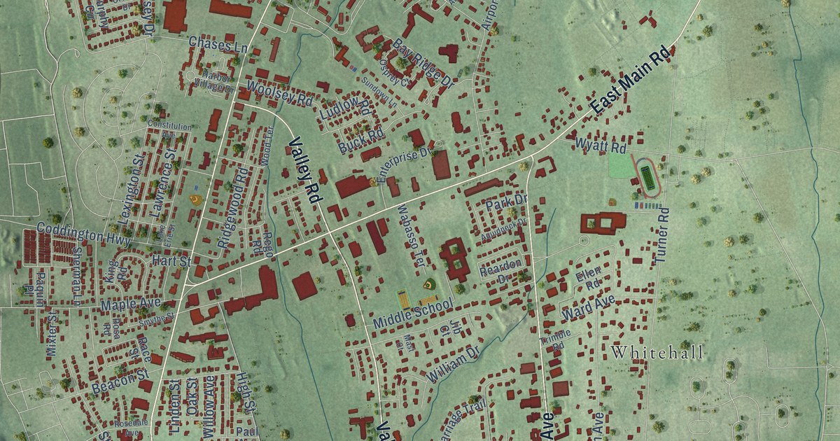 Map of Newport East, Rhode Island in 2026