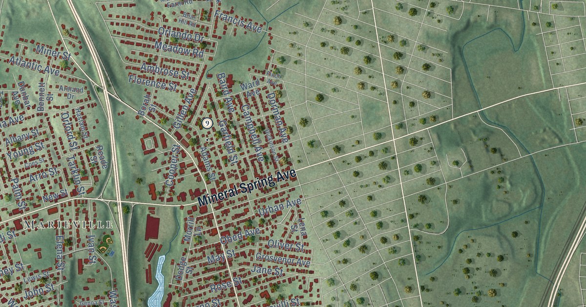 Map of North Providence, Rhode Island in 2026