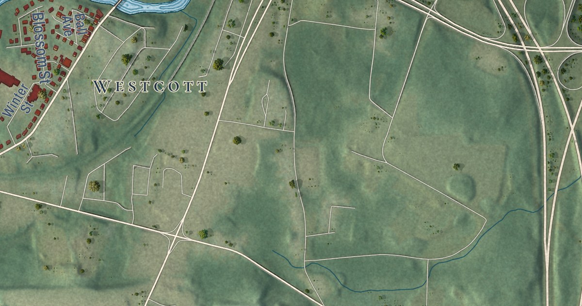 Map of West Warwick, Rhode Island in 2026