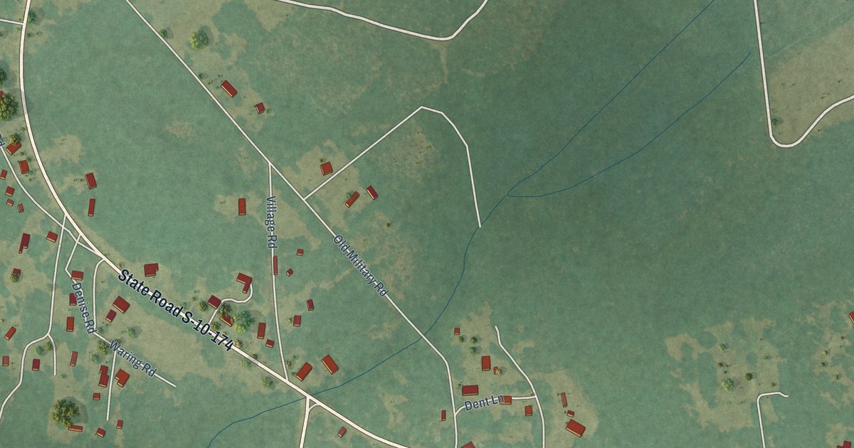 Map of Adams Run, South Carolina in 2026