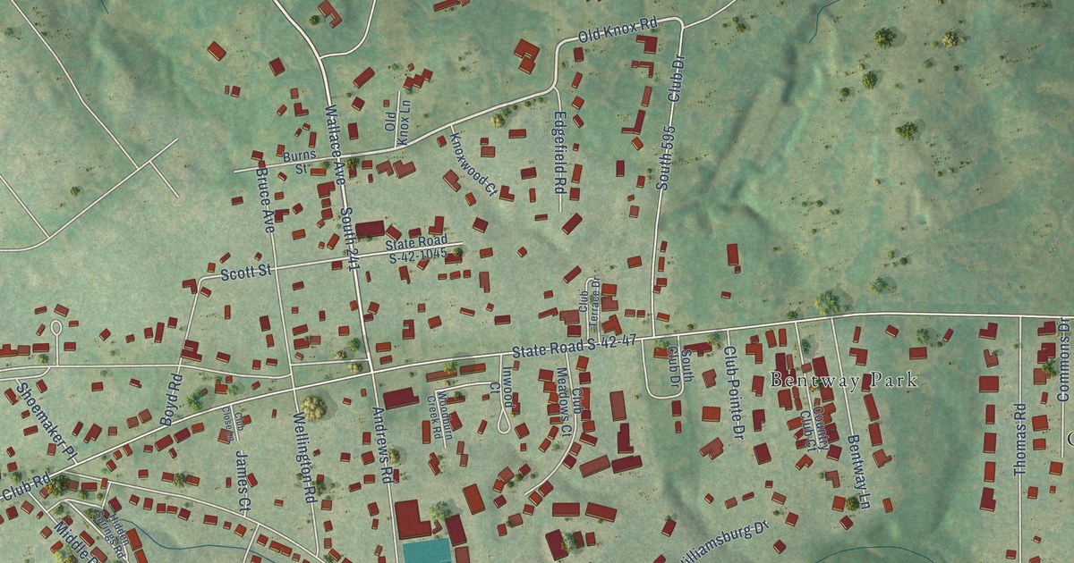 Map of Ben Avon, South Carolina in 2026