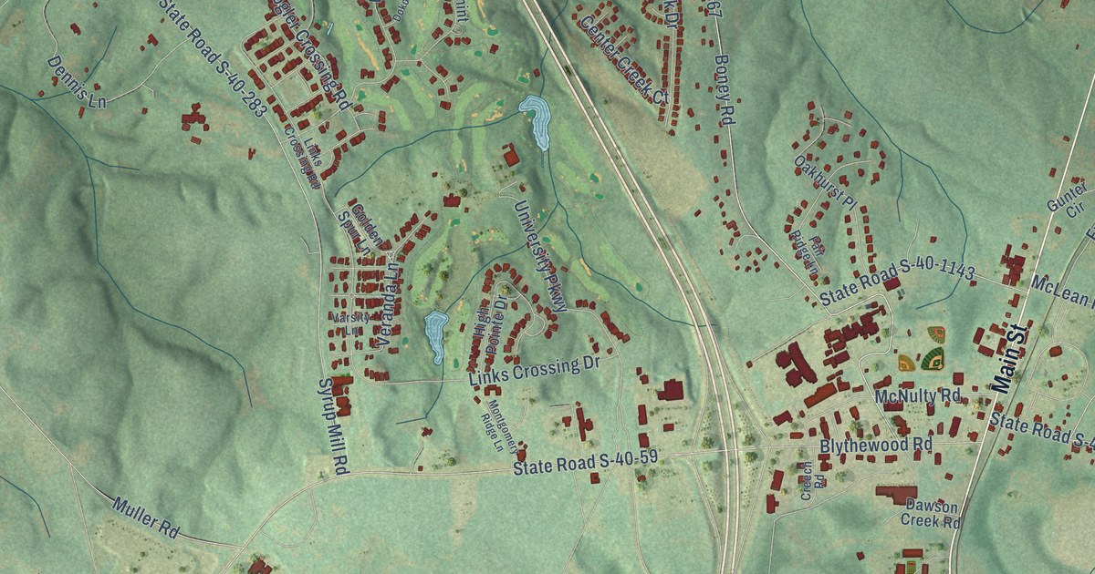Map of Blythewood, South Carolina in 2026