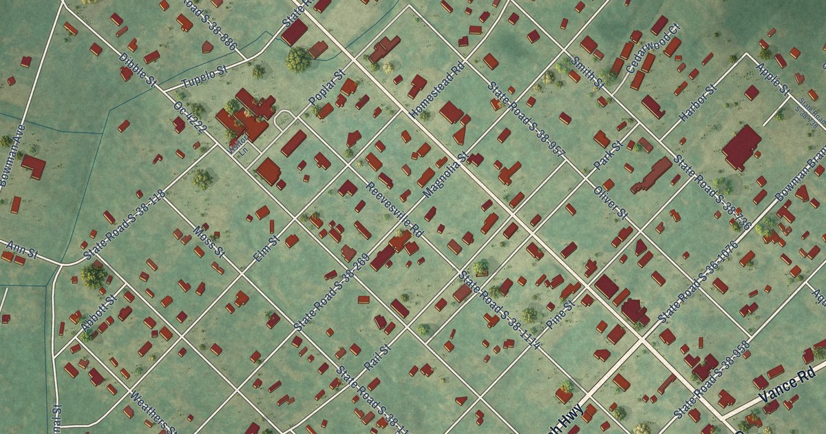 Map of Bowman, South Carolina in 2026