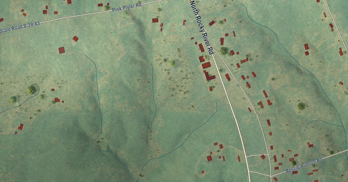Map of Buford, South Carolina in 2026