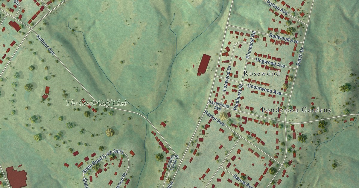 Map of Camp Croft, South Carolina in 2026